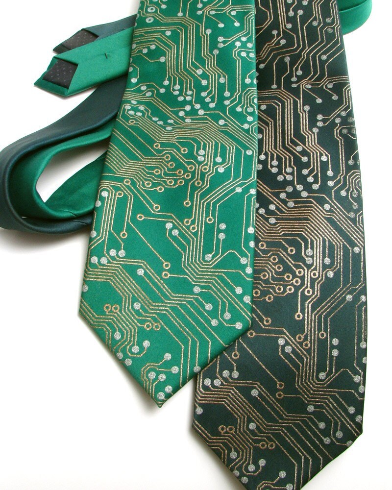 Circuit Board Design Necktie
