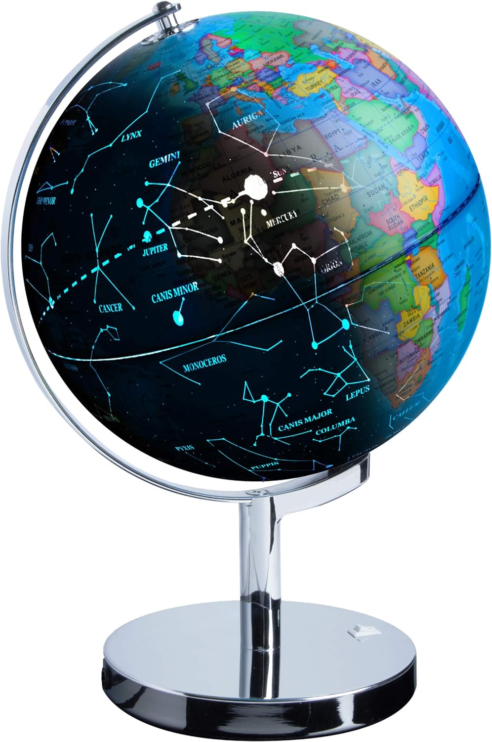 Globe and Constellation Combo