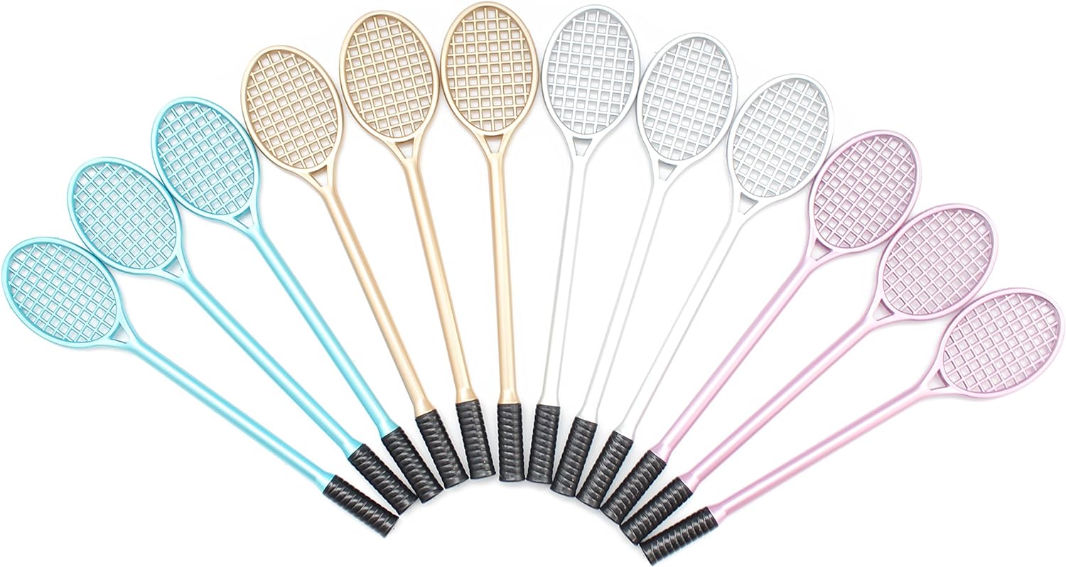 Colorful Tennis Racket Pens 