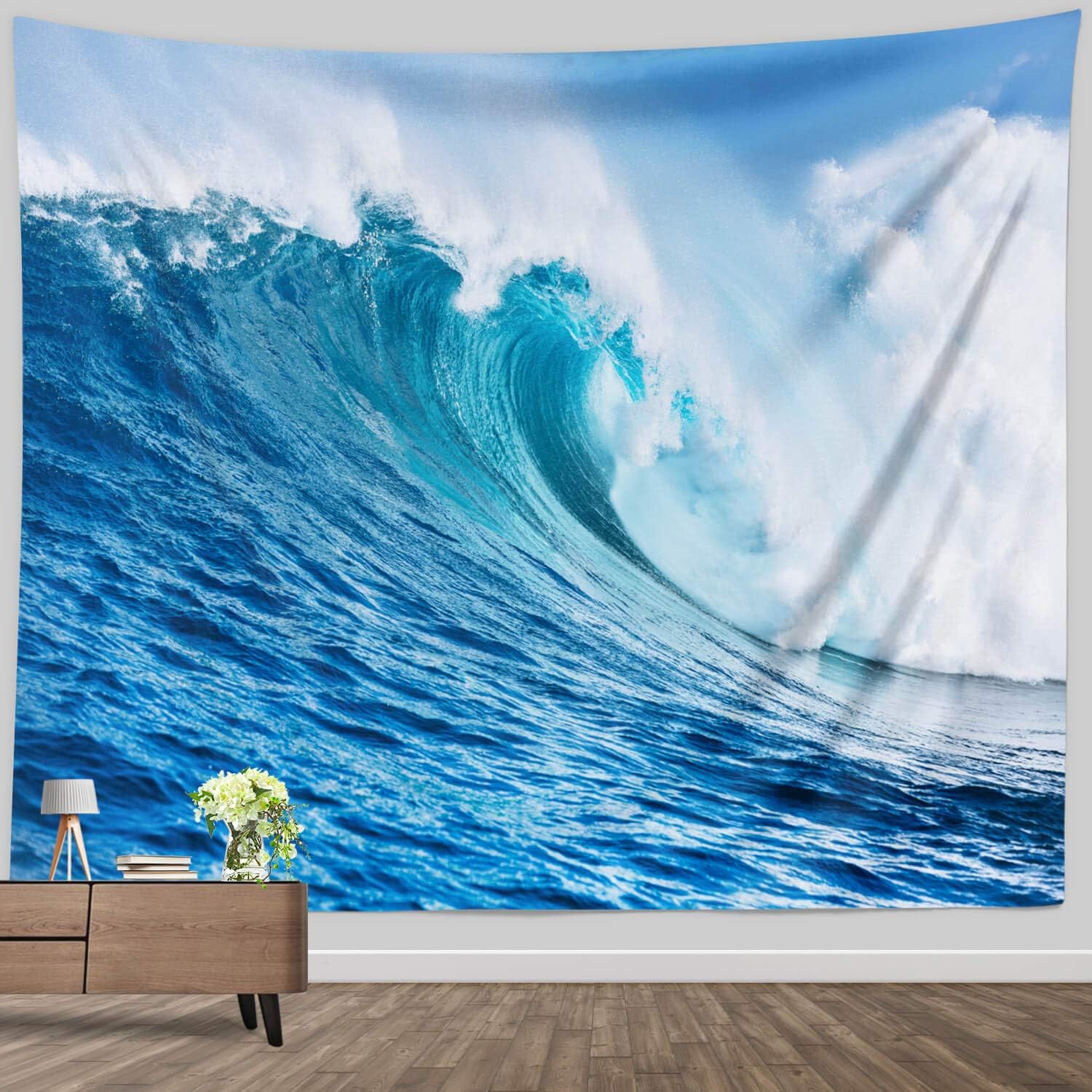 Ocean Wave Tapestry 