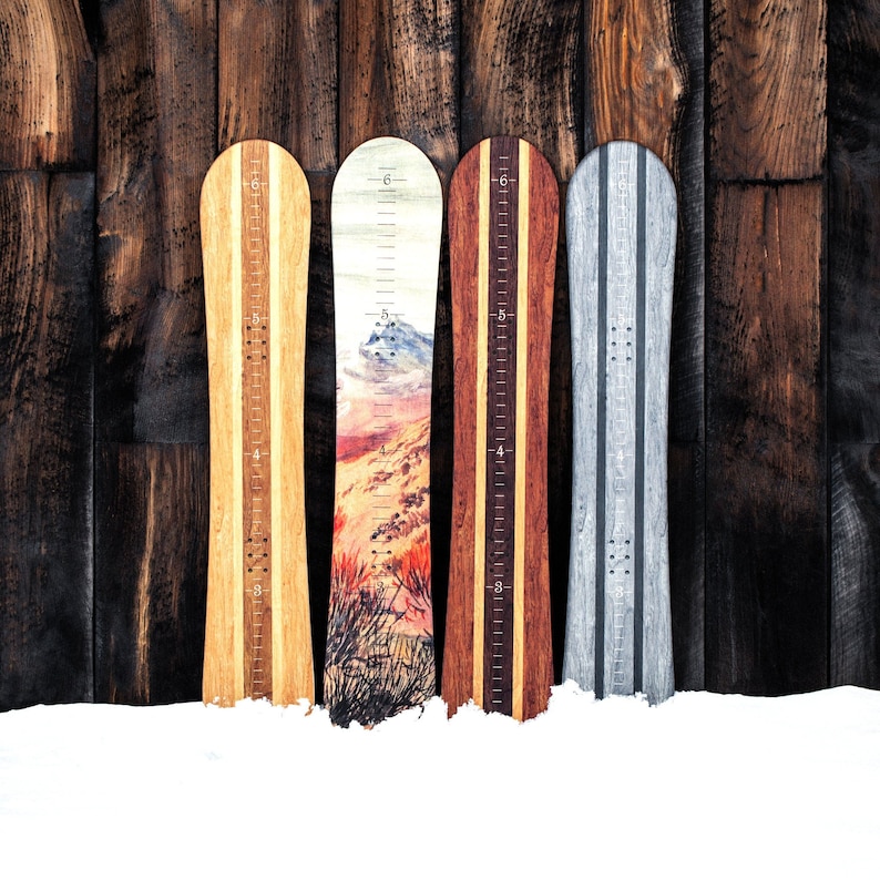Clever Growth-Chart/Snowboard