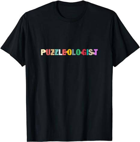 Puzzleologist Tee for an Avid Puzzle Solver