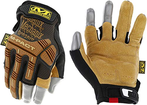 Plush Comfortable Leather Working Gloves