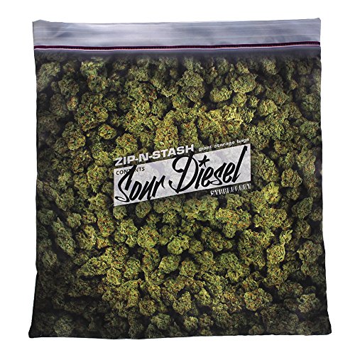 Comfy Ziplock of Cannabis Pillowcase