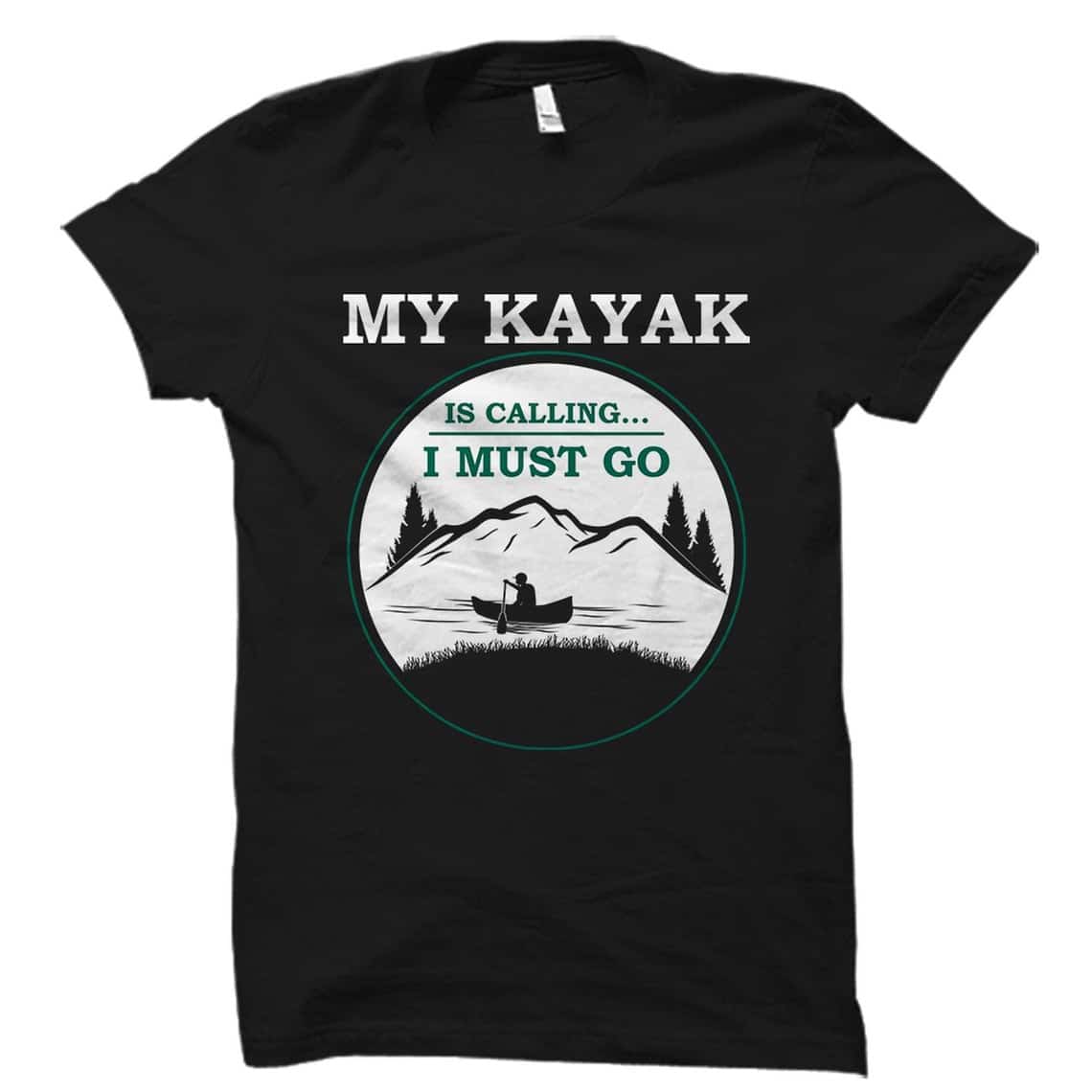 Personalized Shirt for an Avid Kayaker