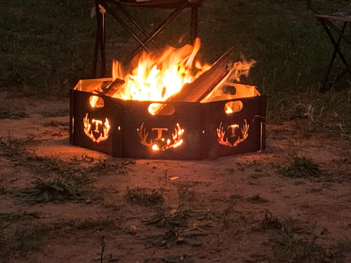 Personalized Camping Fire Pit