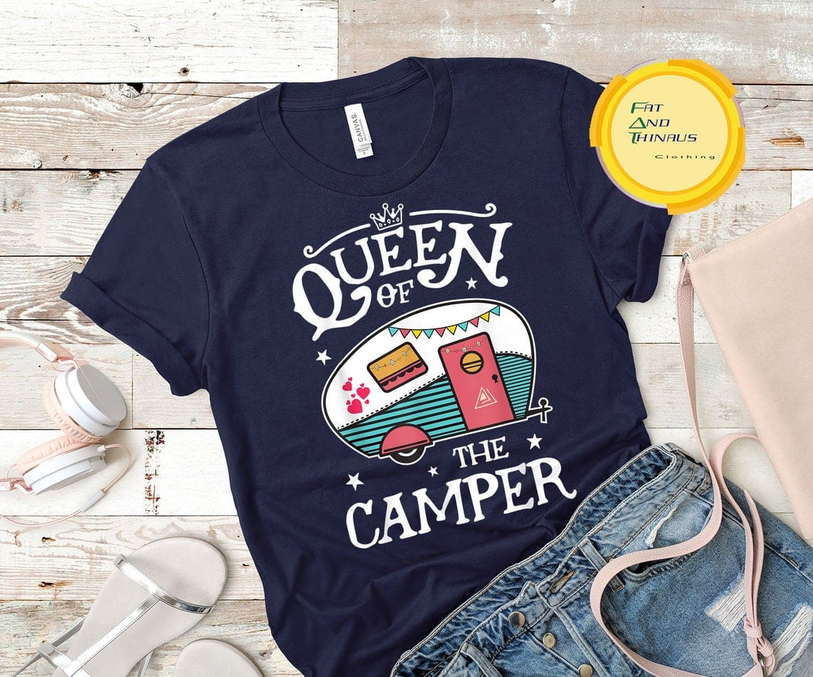 Cute Tee for the ‘Queen of the Camper’