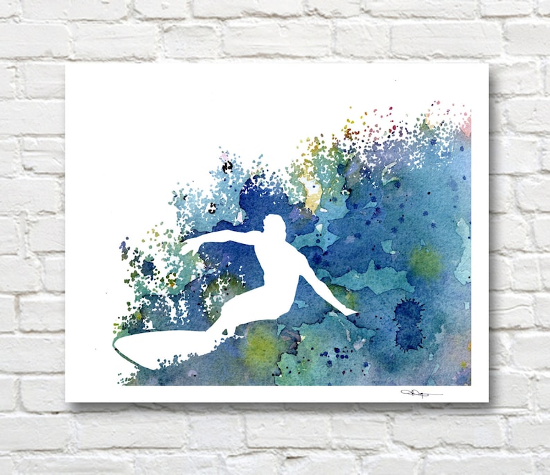 Lovely Abstract Watercolor Painting 