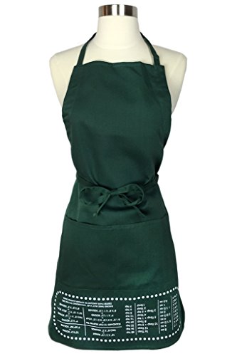 Measurement Conversion Reference Printed Apron
