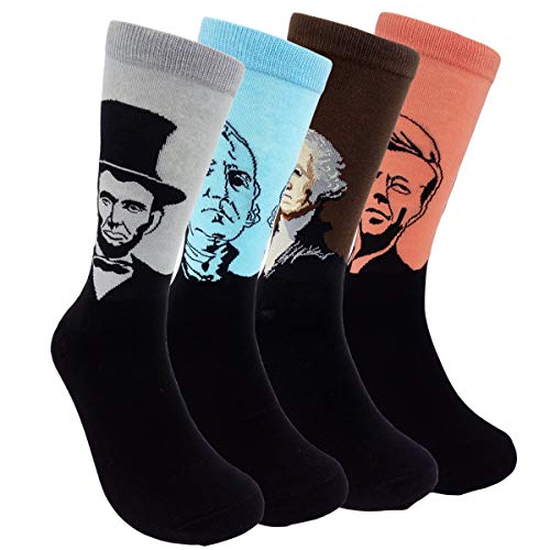United States Presidents Novelty Socks