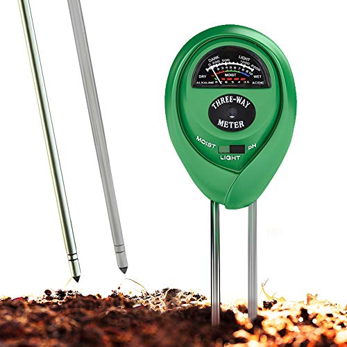 Practical Soil Moisture, Light and pH Meter 