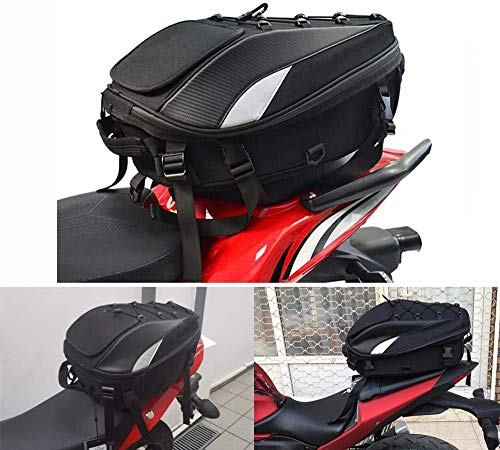 Practical Multi-Function Motorcycle Tail Seat Bag 