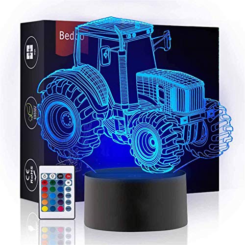 Smart and Beautiful Dimmable Tabletop Tractor Lamp