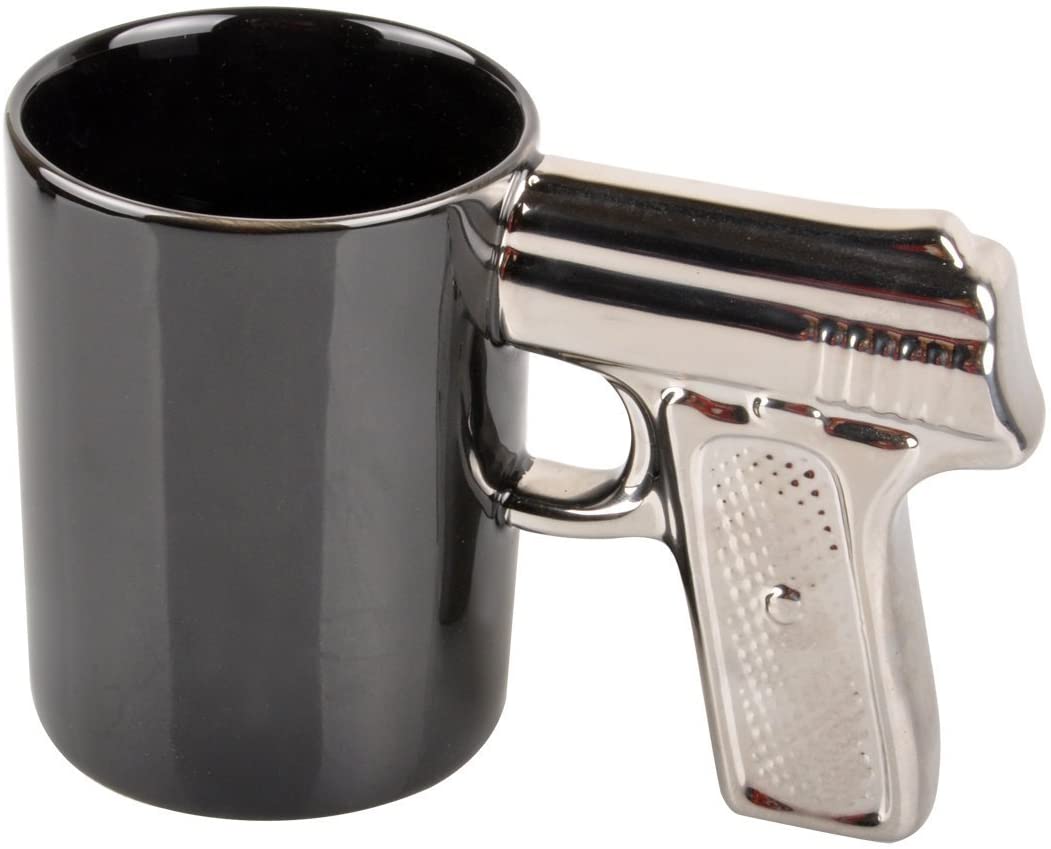 Handgun Novelty Mug