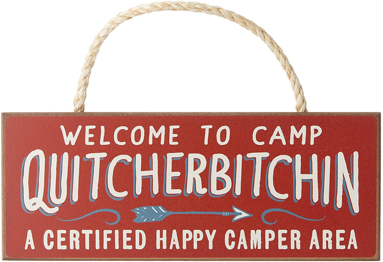 Happy Campers Welcome Sign