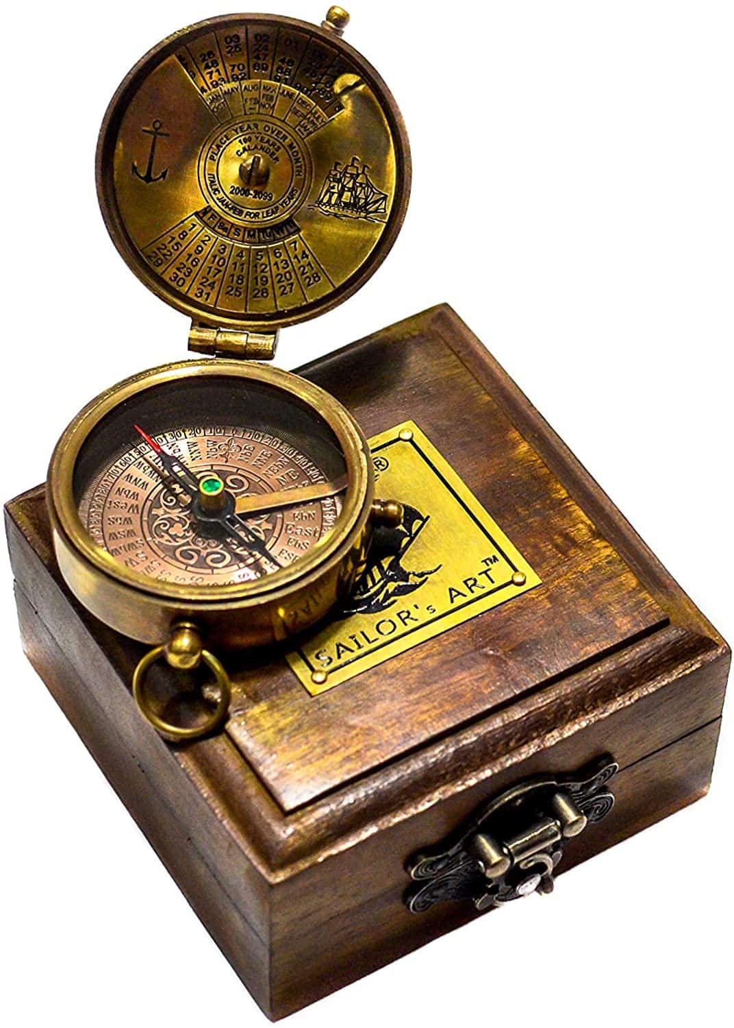 Charming Pocket Compass Made in Brass