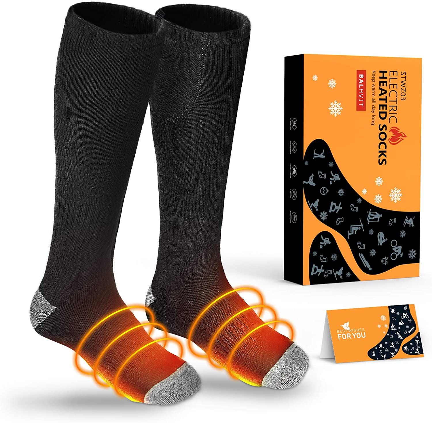 Unisex Thermal Socks for Passionate Skiers