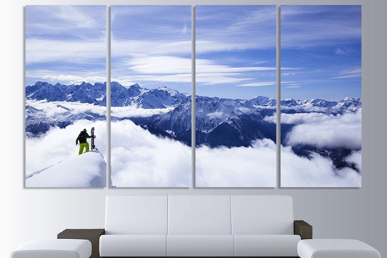 Giant Snowboard Wall Art