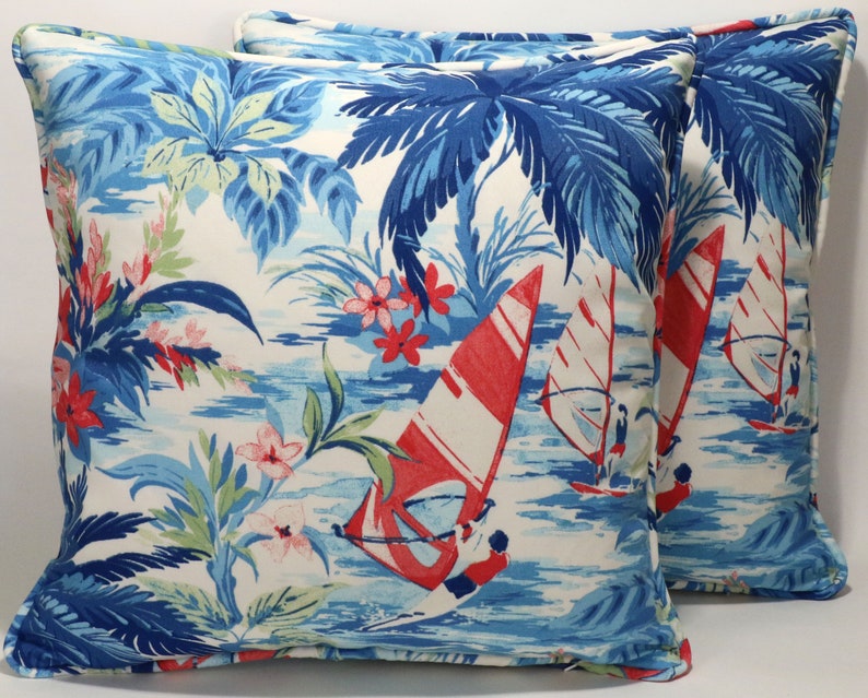 Tropical Outdoor Throw Pillow Covers