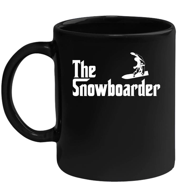 Novelty Snowboarding Mug