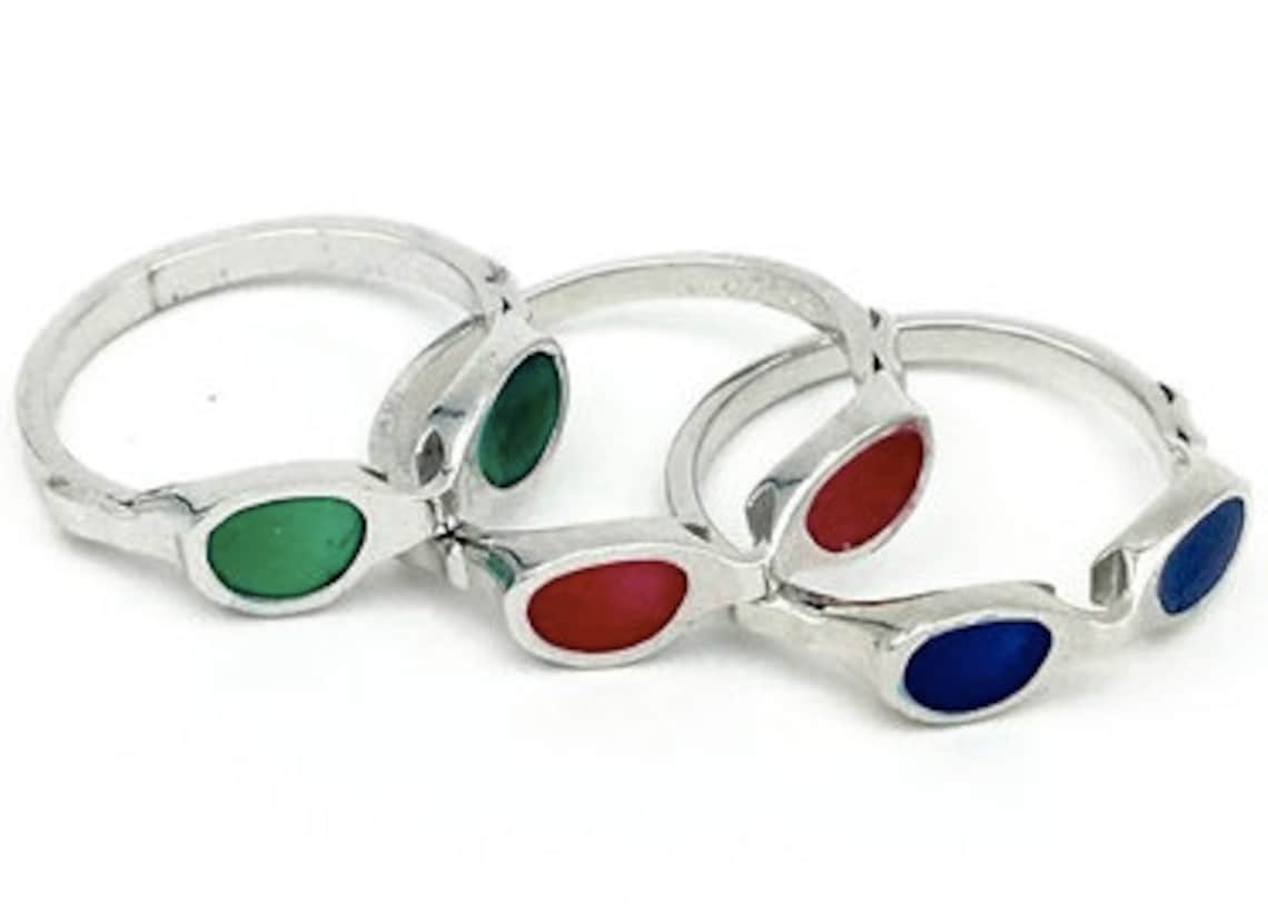 The Sterling Goggle Ring