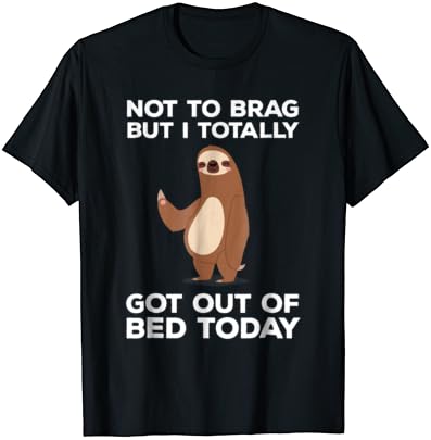 The Lazy Sloth’s Funny Shirt