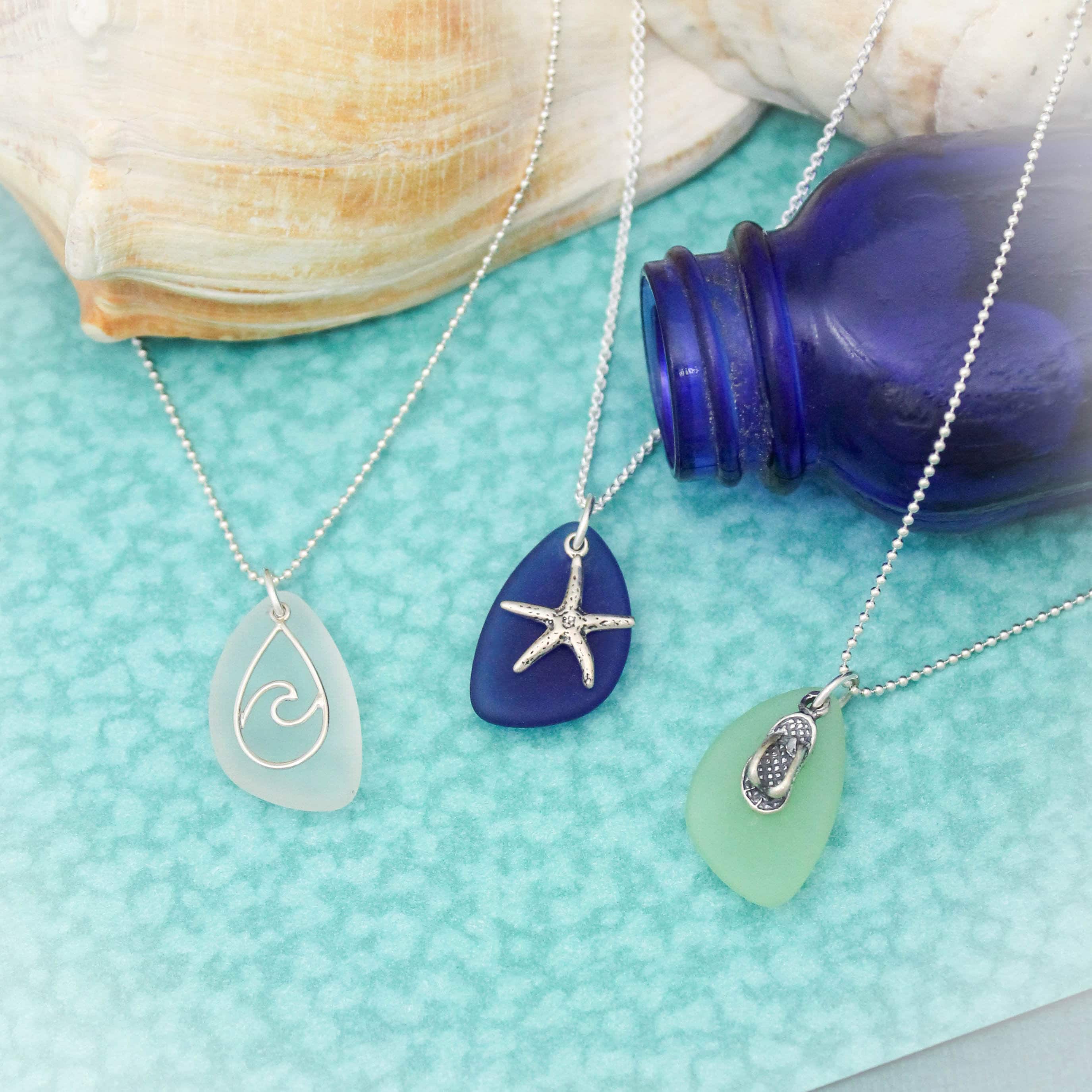 Pretty Beach-Themed Necklaces 