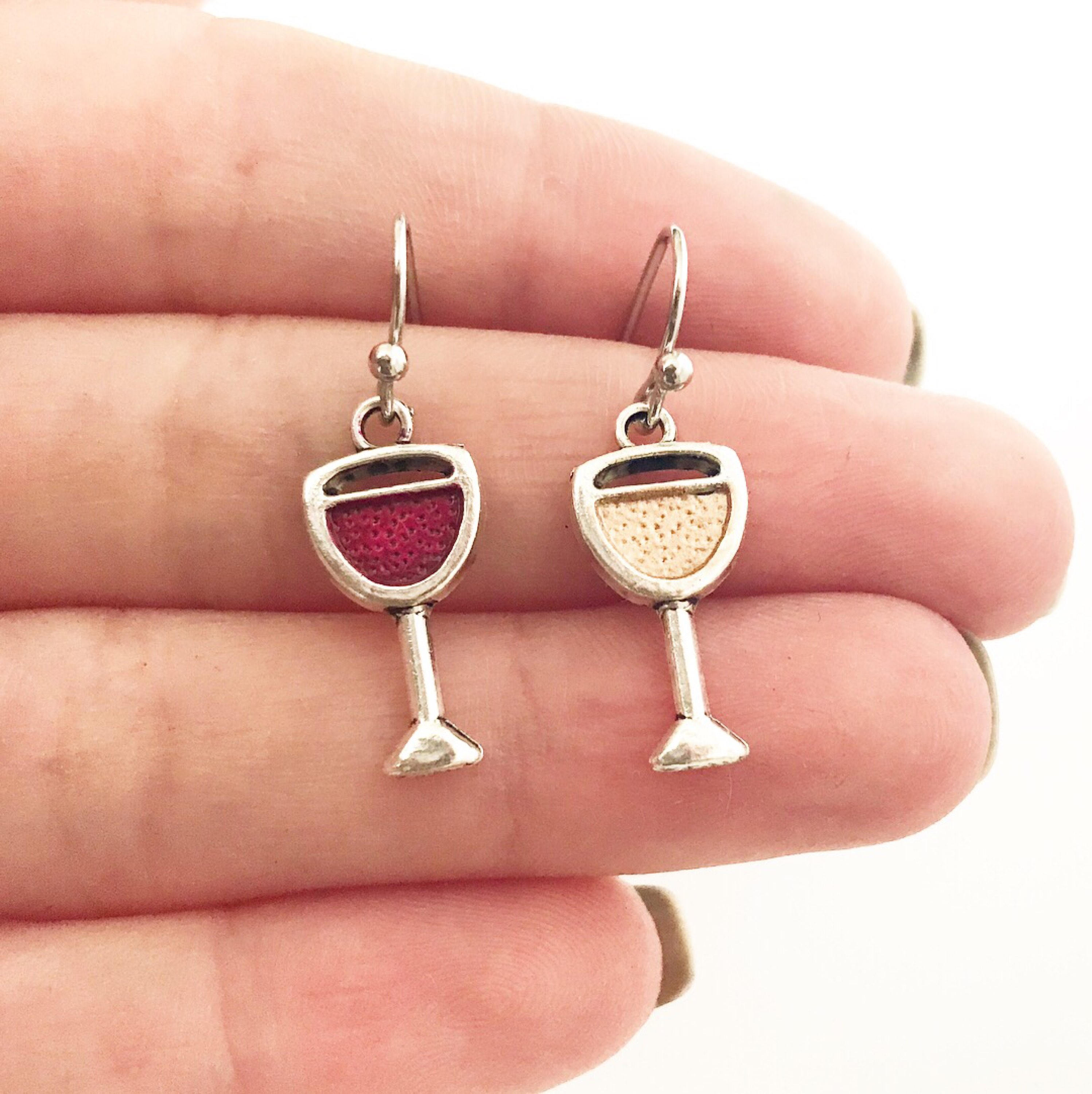 Stylish Wine Earrings for Her