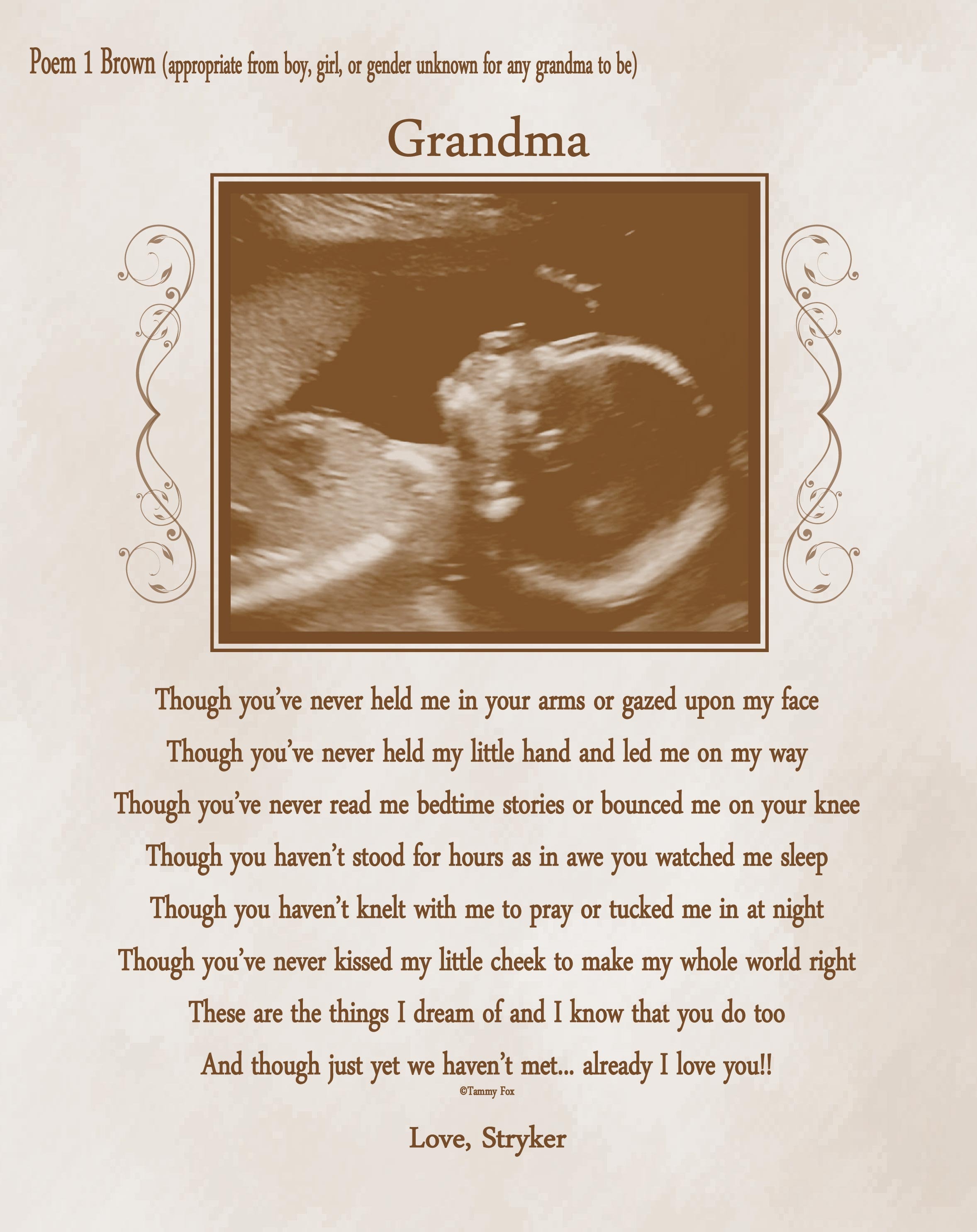 Mother’s Day Print for New Grandmas
