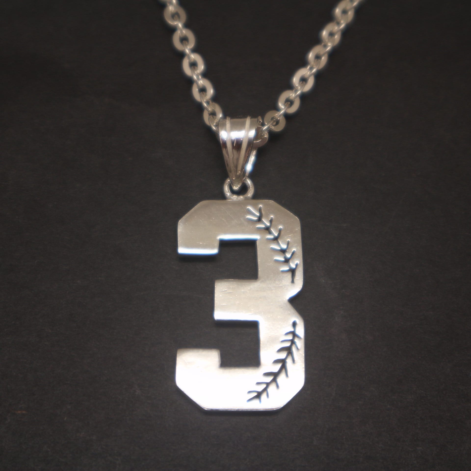 Personalized Baseball-Themed Necklace