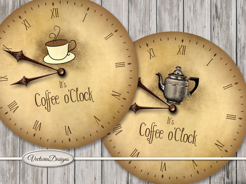 It’s Coffee O’Clock 
