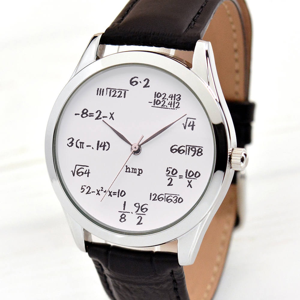 Cool and Chic Math Wrist Watch