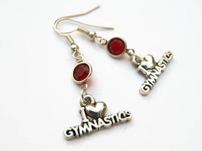 Personalized Birthstone Earrings for Every Gymnast 