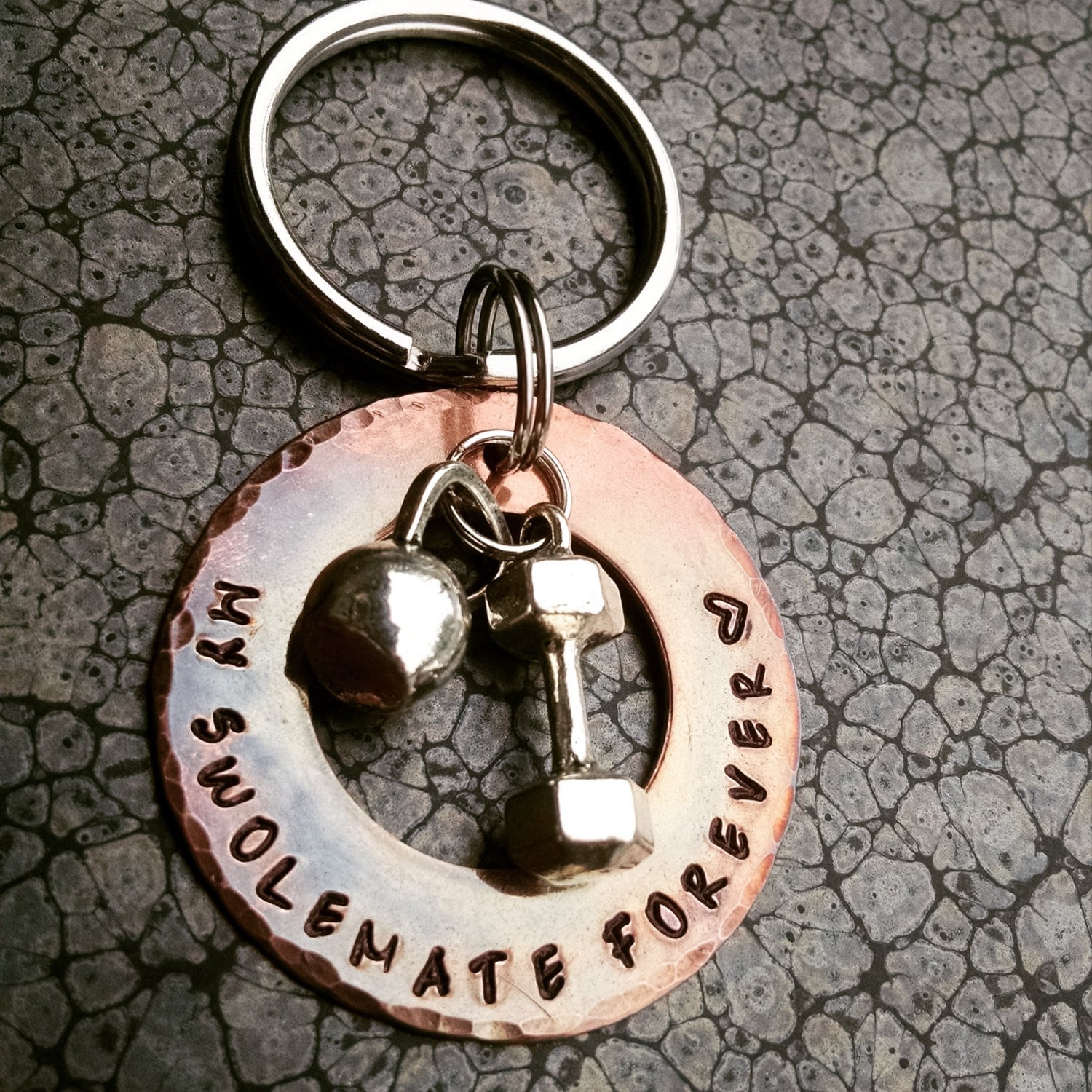 “Swolemates” Forever Keychain 