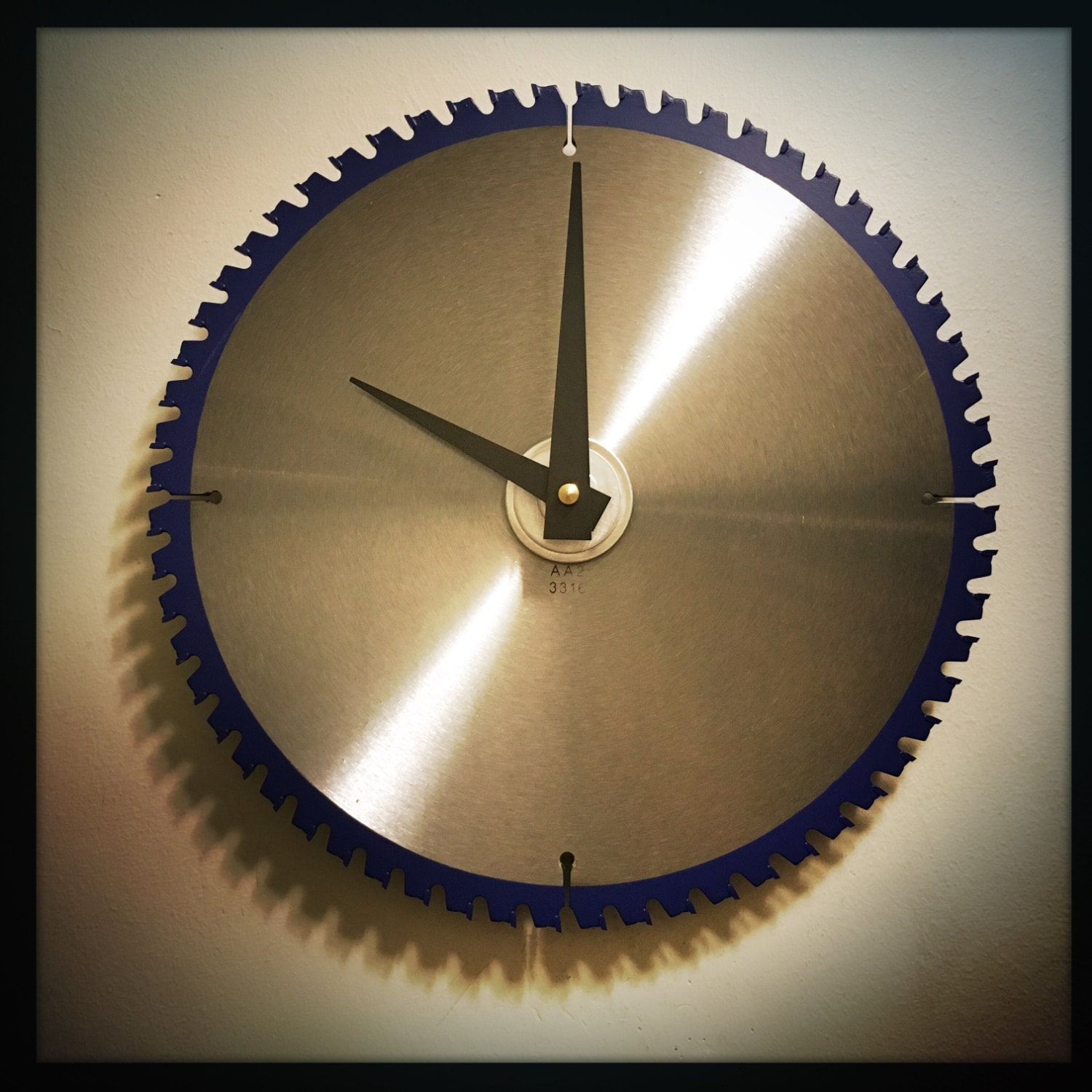 Steampunk Workshop Wall Clock