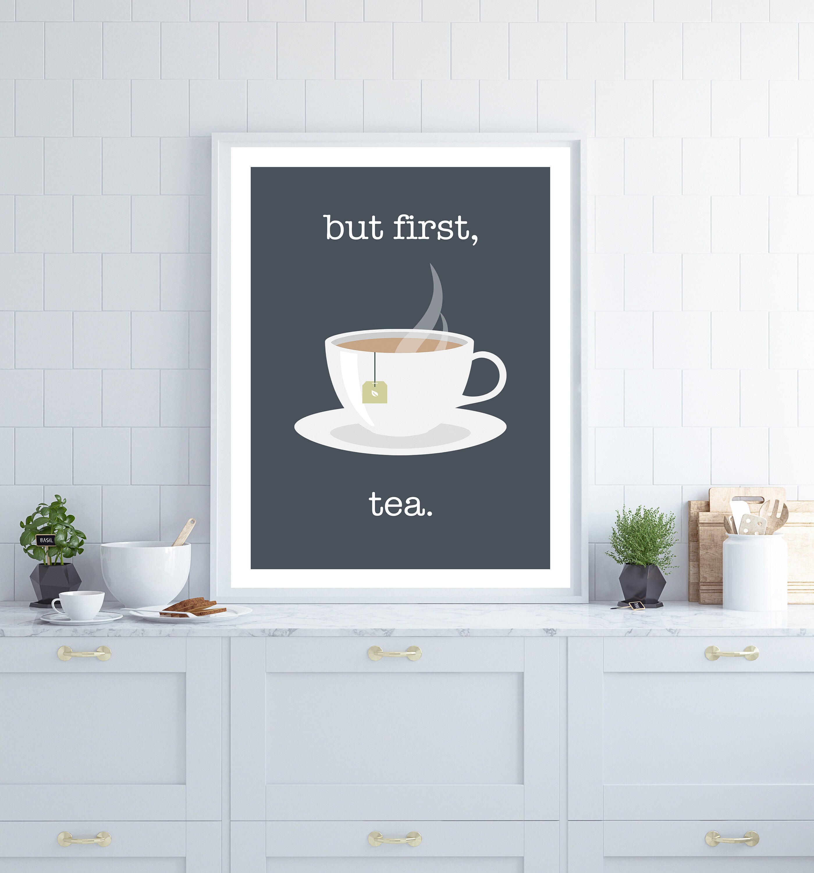 Elegant, Understated, Chic Tea-Inspired Frames 