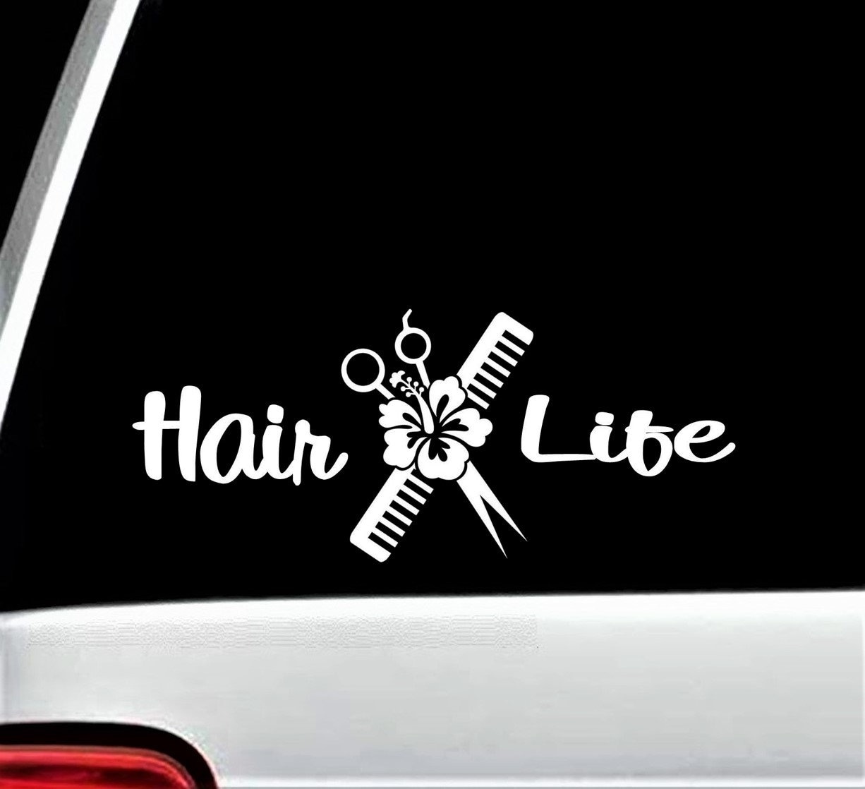 Hairstylist’s Personal Decal for Vehicles
