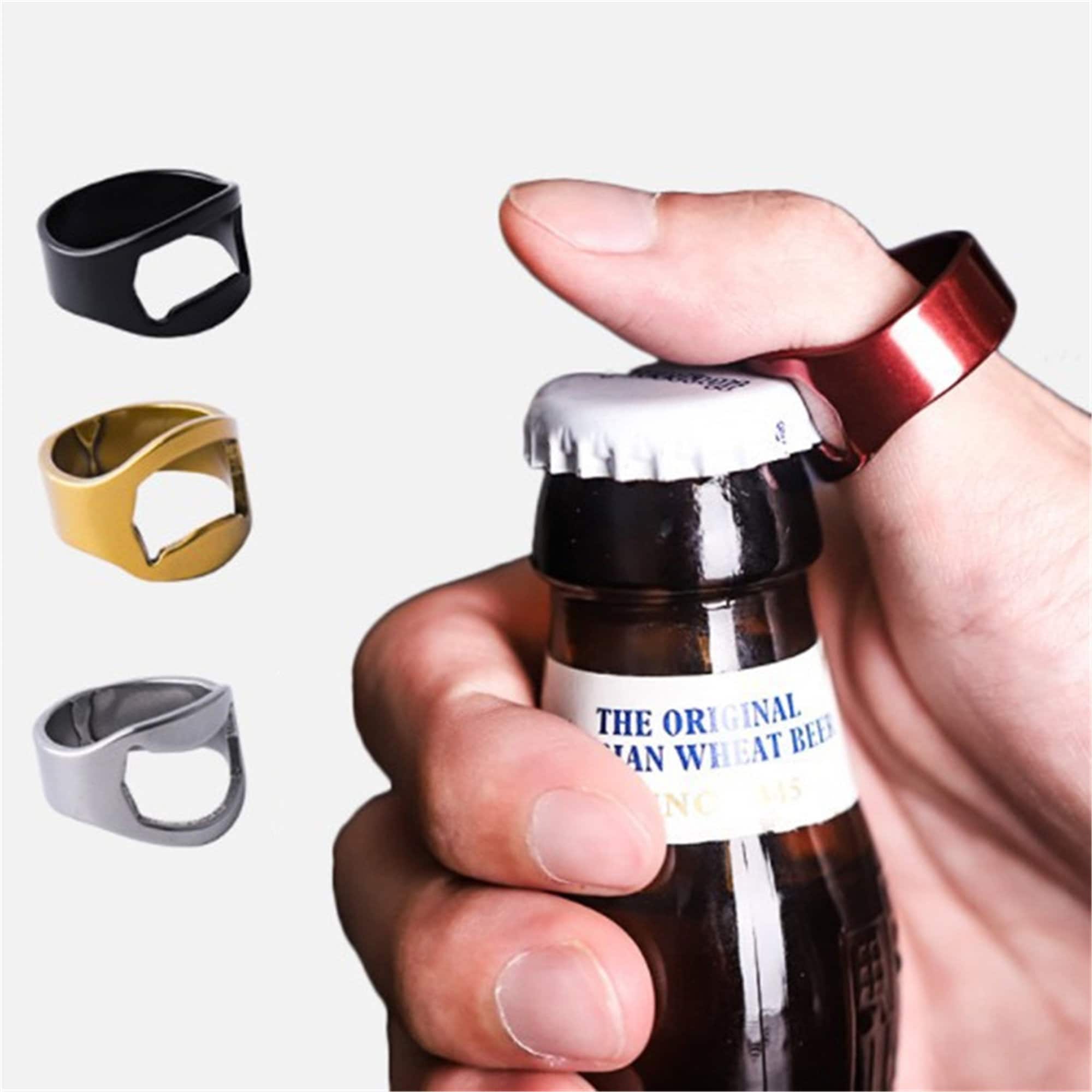 Thumb Ring Bottle Opener for Beer Lovers