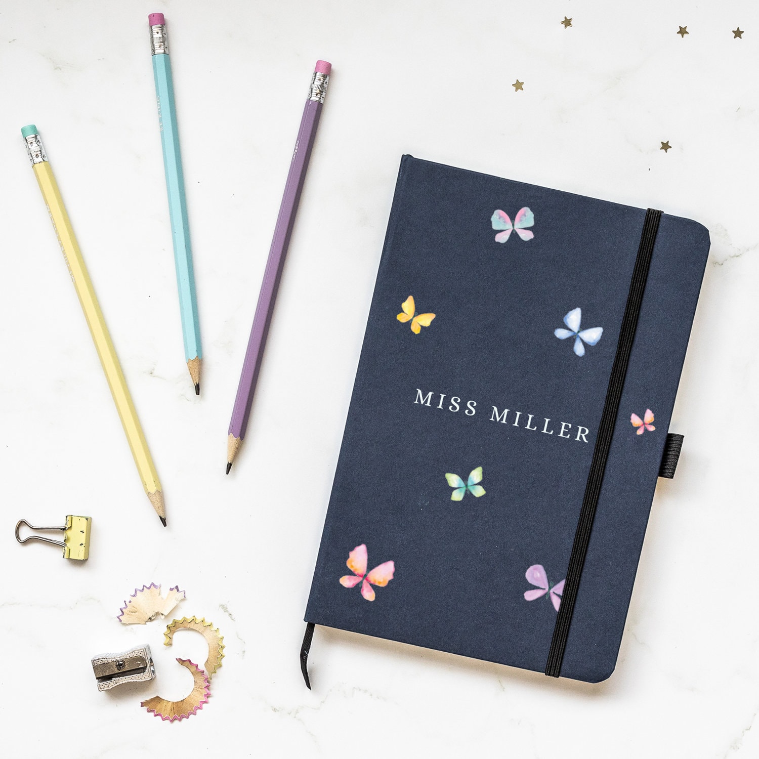 Butterfly Notebook for Avid Journalists