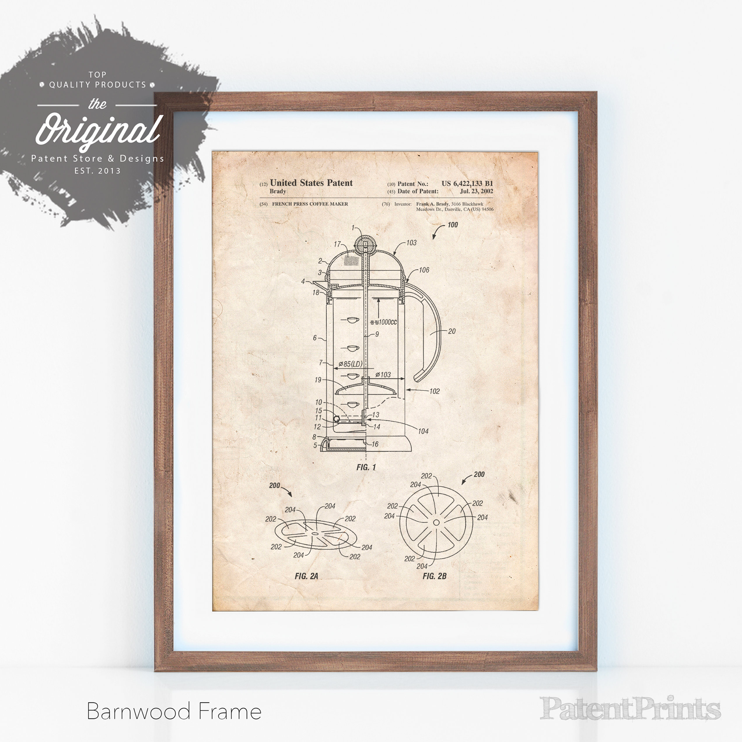 French Press Patent 