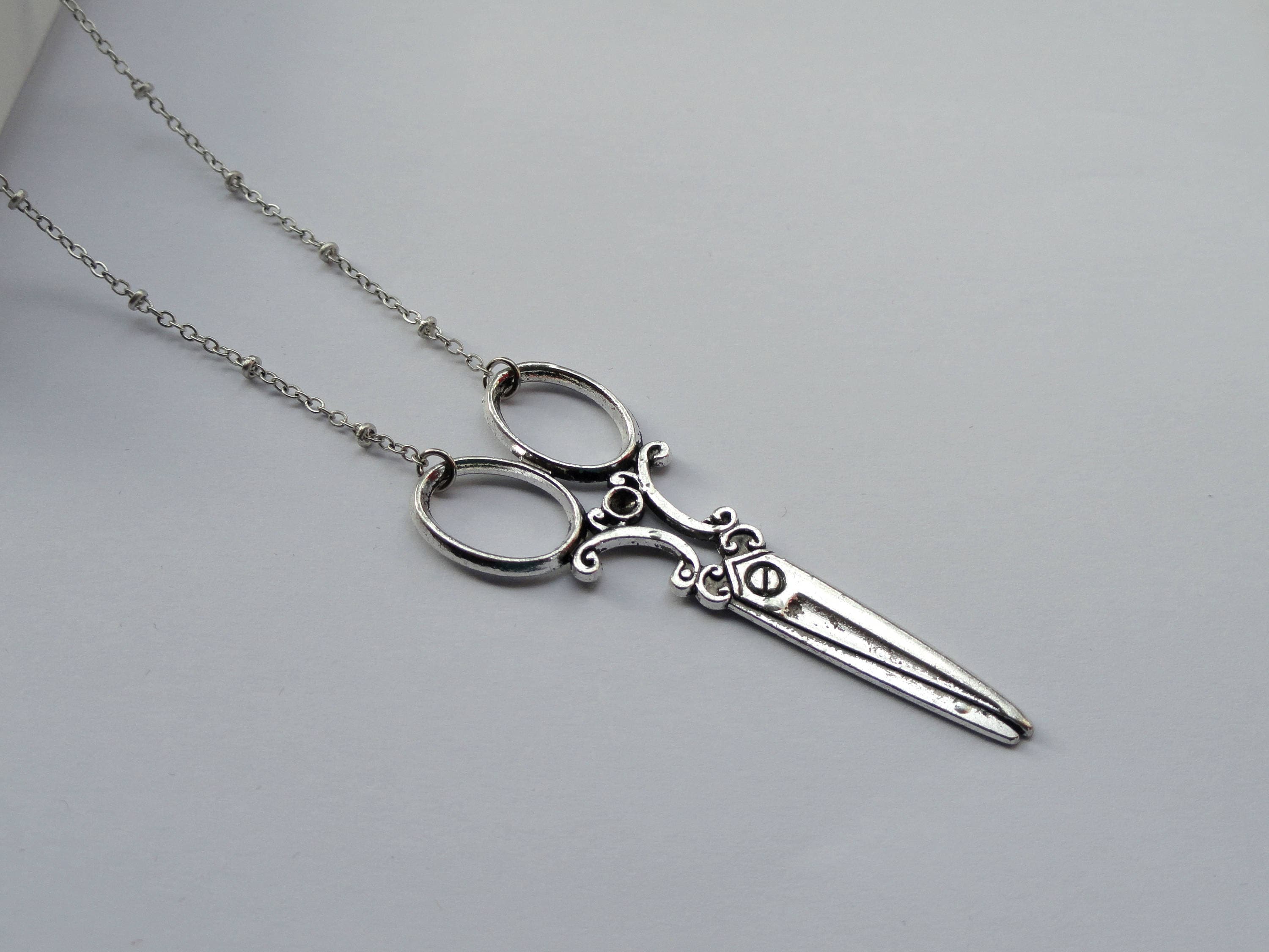 The Scissor Design Charm Necklace
