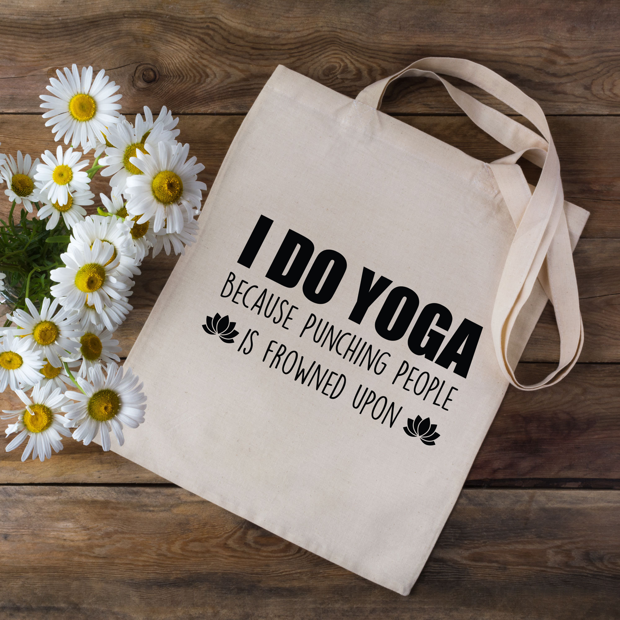 Funny Yoga Statement Bag 
