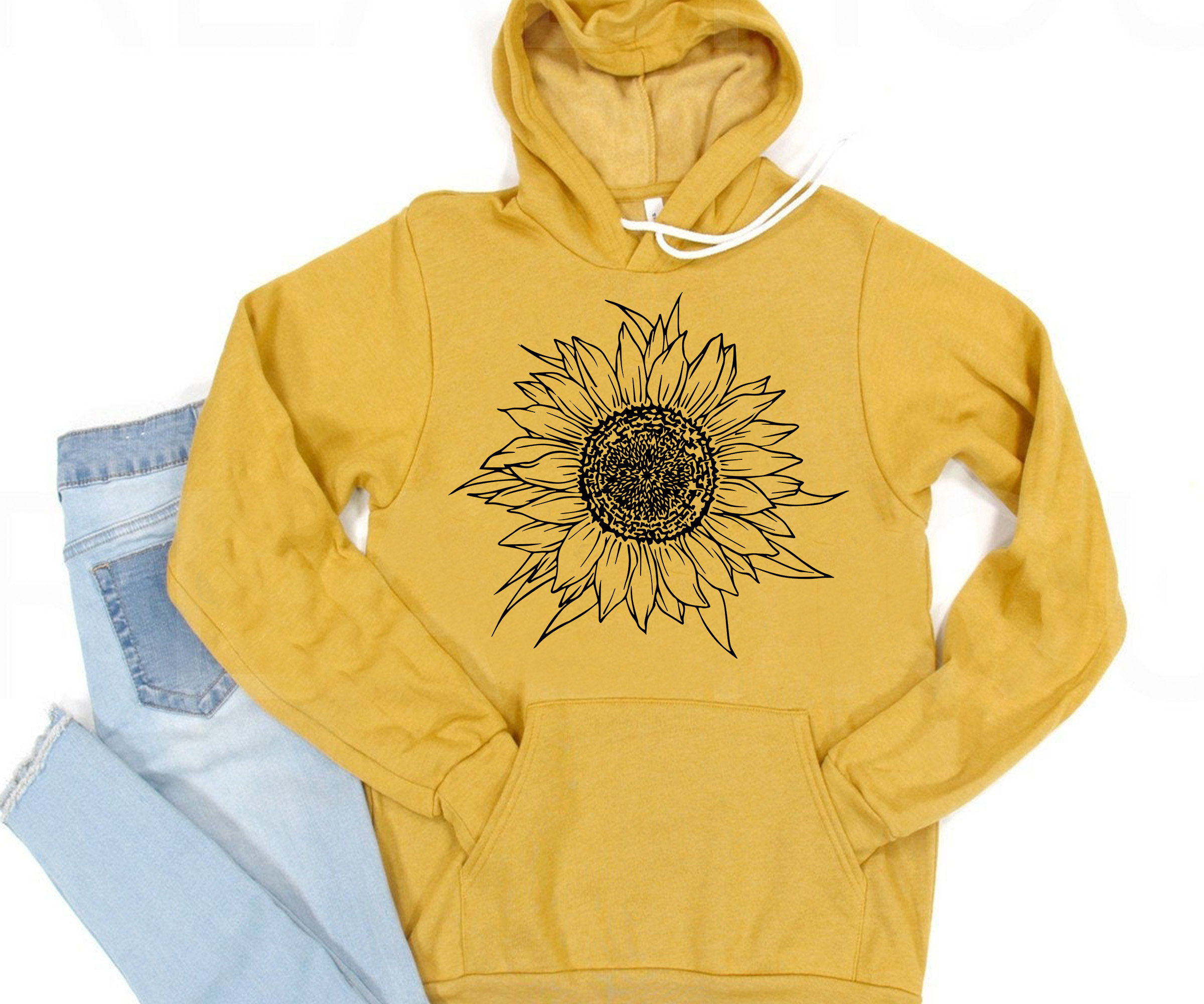 Sunflower Pullover Hoodie