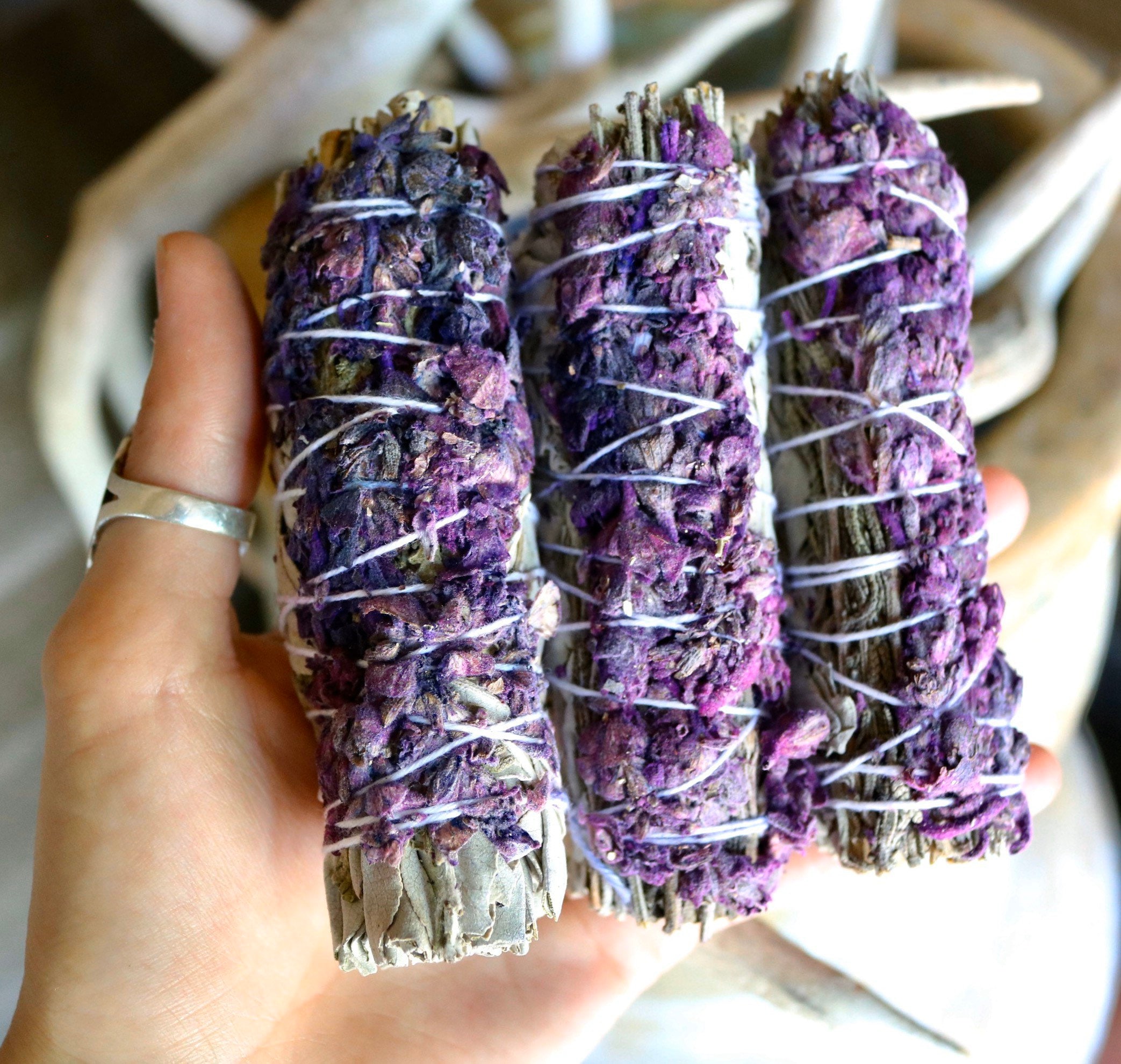 Meditation Sage and Lavender Smudge Sticks 