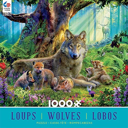 1000-piece Wolf Jigsaw Puzzle