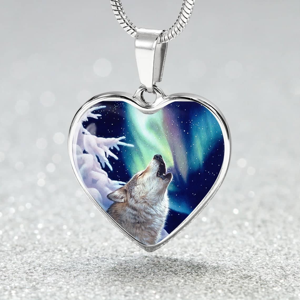 Stunning Wolf Necklace