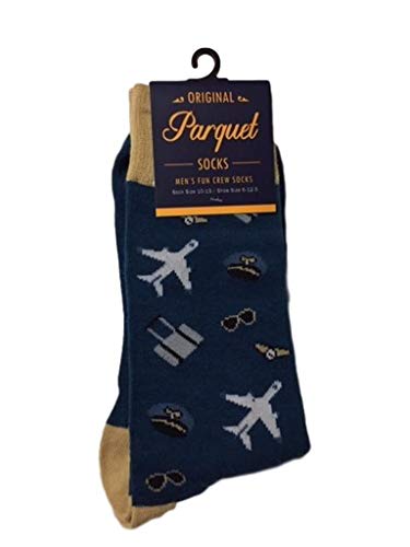 Stylish Airplane-Themed Dress Socks for the Perfect Outfit 