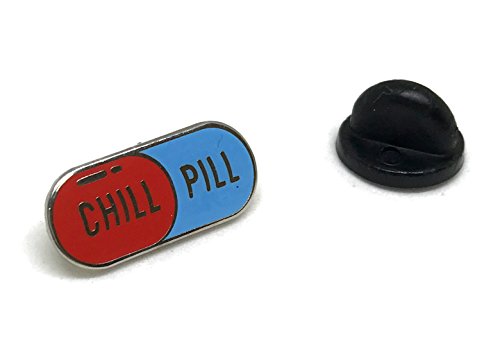 Cool ‘Chill Pill’ Lapel Pin