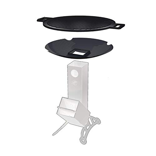 Grilling Set with Cast Iron Rack