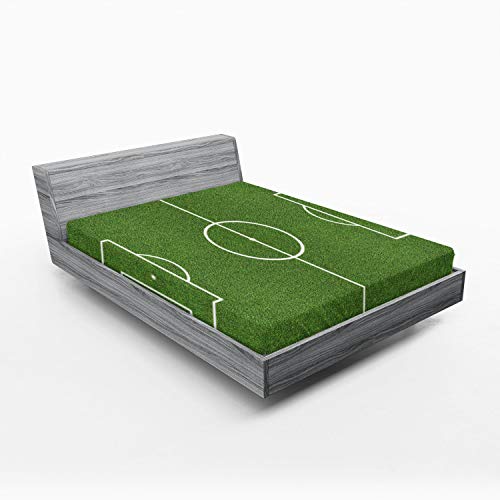 Cool Soccer Pitch Fitted Sheets